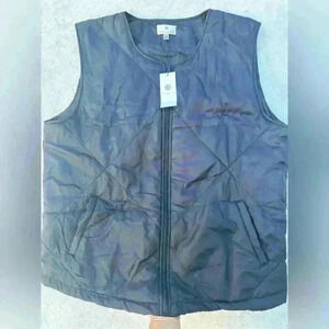 Socialite Quilted Vest Black Size L/XL
